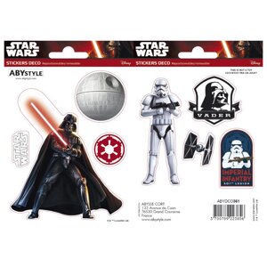 Наклейки STAR WARS Vader/ Trooper (Зоряні війни) 16х11 см