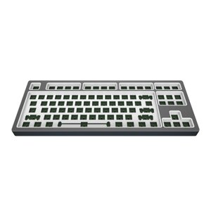Основа для клавіатури DARK PROJECT KD87B LTD Aluminum Barebones (KB-CST-872-702224) Темно-сіра
