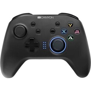 Геймпад бездротовий CANYON GP-W3 2.4G Wireless Controller (CND-GPW3) чорний