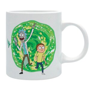 Чашка RICK AND MORTY Portal (Рік і Морті) 320 мл
