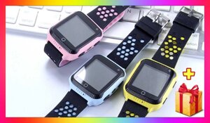 Дитячий смарт-годинник Smart Baby watch Q528 з GPS + подарунок