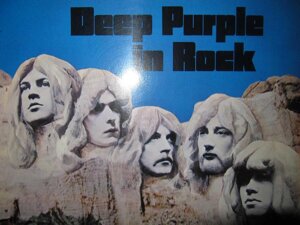 Культовий вініловий альбом DEEP purple -in rock- 1970 (NM/NM)