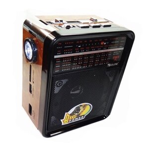 Радіоприймач з ліхтариком та MP3 Golon RX-9100