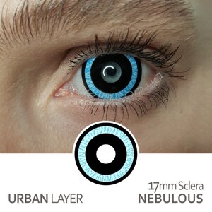 Кольорові контактні лінзи Urban Layer 17mm Sclera Nebulous