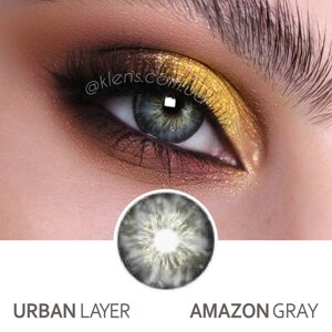 Кольорові контактні лінзи Urban Layer Amazon Gray