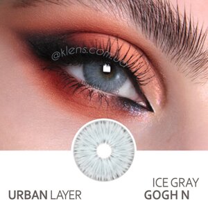 Кольорові контактні лінзи Urban Layer Gogh N Ice Gray