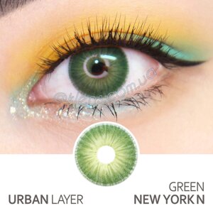 Кольорові контактні лінзи Urban Layer New York N Green