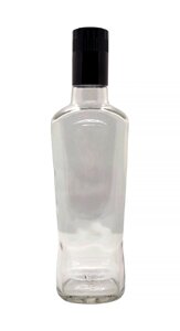 Пляшка скляна з кришкою гуала 0,5 л