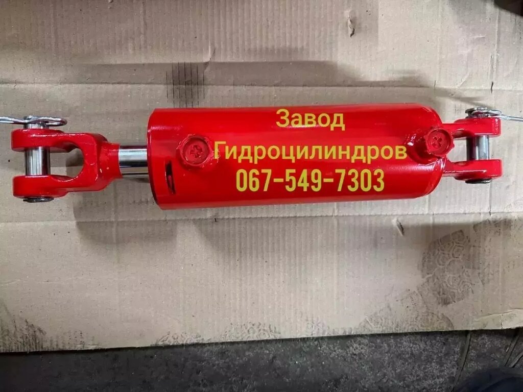 Гідроциліндр 100х40х200х515 з пальцями сівалки СЗС-2.1 СЗ-3.6. СТС-2. транспортне положення від компанії Завод Гідроциліндрів - фото 1
