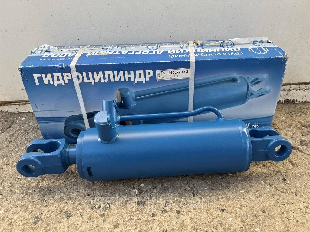 Гідроциліндр ЦС 100 МТЗ, Т-40 навіски (рогатий) ГЦ100х40х200.515 від компанії Завод Гідроциліндрів - фото 1