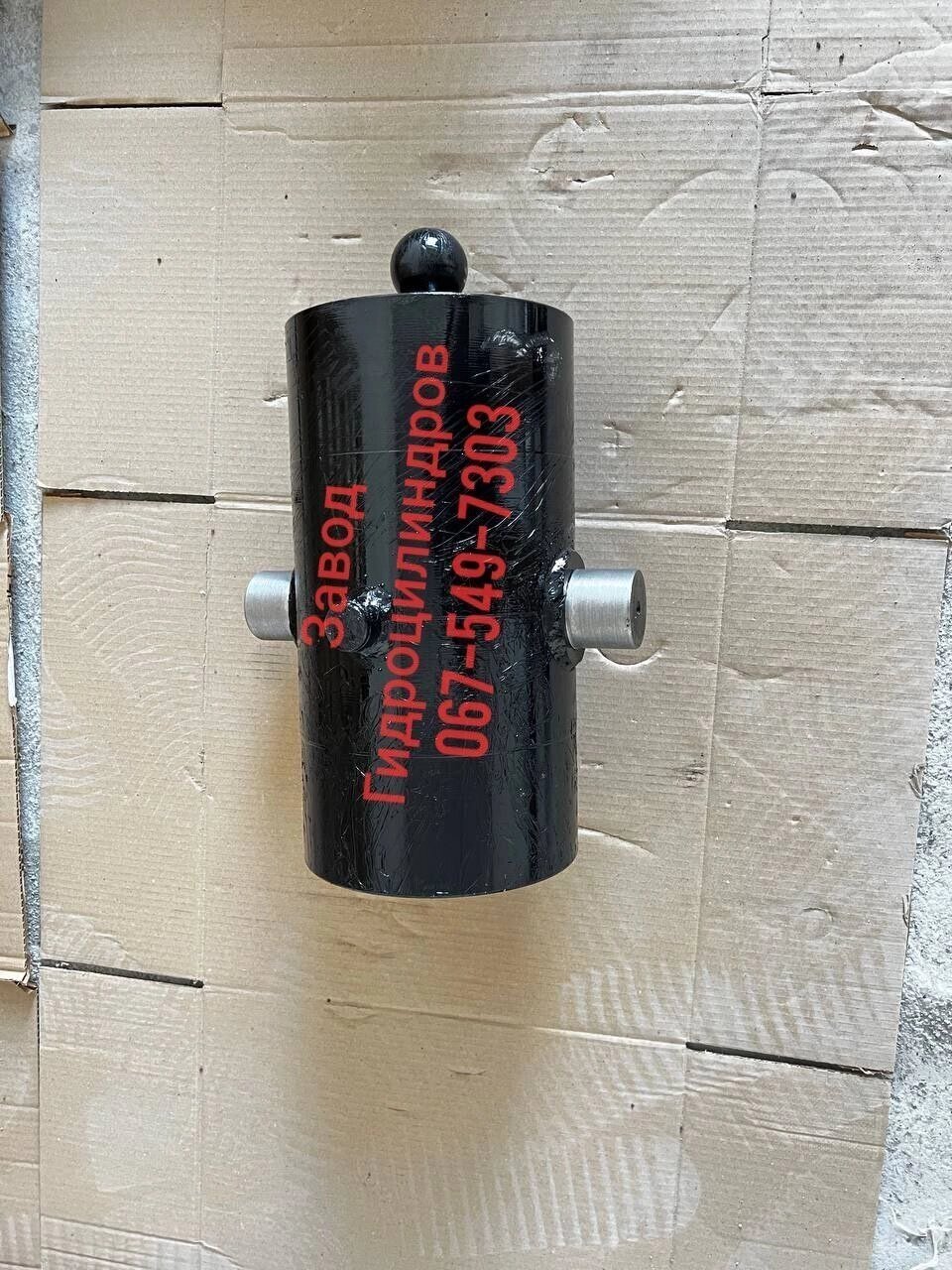 Гідроциліндр ГАЗ-САЗ 4 штоковий ГЦ3507-01-8603010 Посилен Варіант від компанії Завод Гідроциліндрів - фото 1