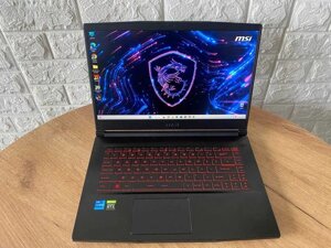 Ноутбук MSI GF63 11UC 15.6" FHD IPS 144hz i5 11400H 8gb SSD 240gb RTX 3050 б/в