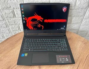 Ноутбук MSI GL66 11UGKV 15,6" FHD IPS 144hz i7 11800H 16gb SSD 500gb RTX 3070 б/в