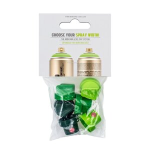 Набір кепів для графіті Montana Level 1-6 (6 шт)