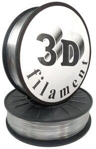 PetG (Copet) пластик для 3D принтера 1,75 мм 0,75 кг прозорий