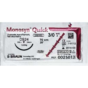 Шовний матеріал Monosyn Quick B. Braun