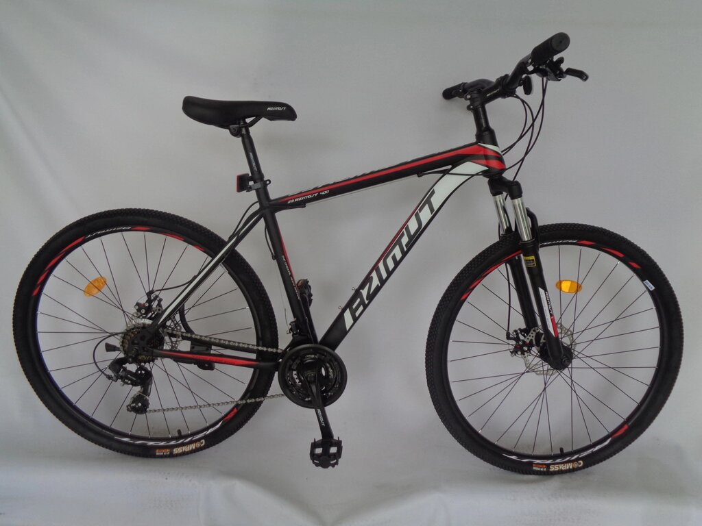 Велосипед Azimut 40D 26GD 2021 красный ##от компании## velo-life велосипеды - ##фото## 1
