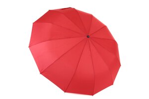 Червона підсилена парасолька на 12 шпиць