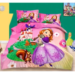 Дитяча півторна ліжко Софія Комплект дитячого постільного білизни