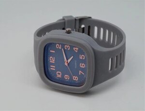 Годинник наручний кварцовий механічний (сірий) арт. 03678