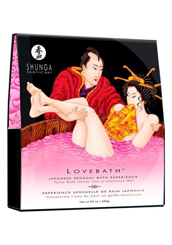 Гель для ванні Shunga LOVEBATH Dragon Fruit 650 гр - CherryLove
