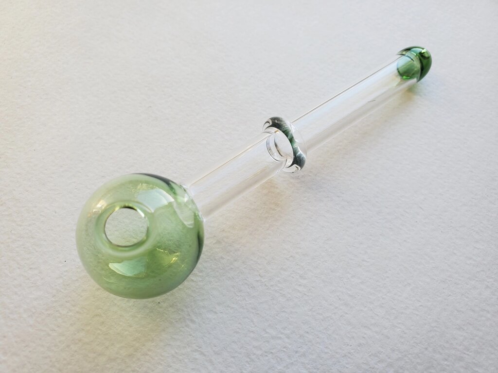 Скляна трубка Oil Pipe з боросилікатного скла " Кільце " від компанії bongkiev - фото 1