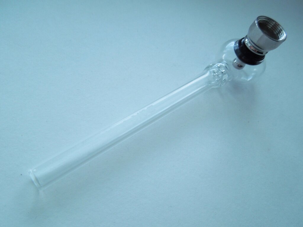 Трубка для паління 8330 + вбудований скляний фільтр від компанії bongkiev - фото 1