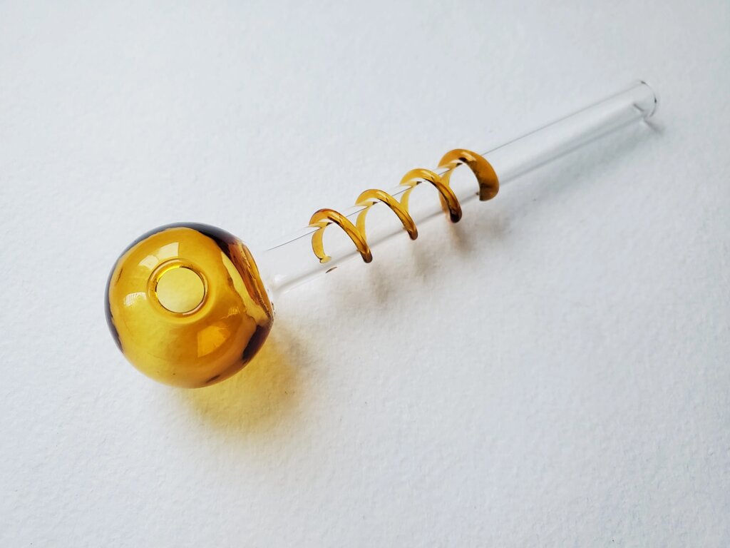 Трубка скляна термостійка Oil pipes " Хвиля " від компанії bongkiev - фото 1