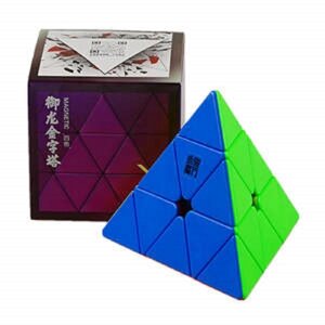 Пірамідка рубіка магнітна Yulong Pyraminx V2 M Color