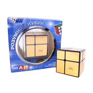 Дзеркальний Кубик рубіка 2х2 Smart Cube Mirror Golden 2x2x2