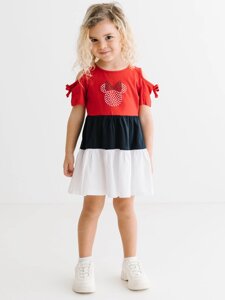 Платье Minni Mouse 116 см (6 лет) Disney MN17372 Разноцветный 8691109888471