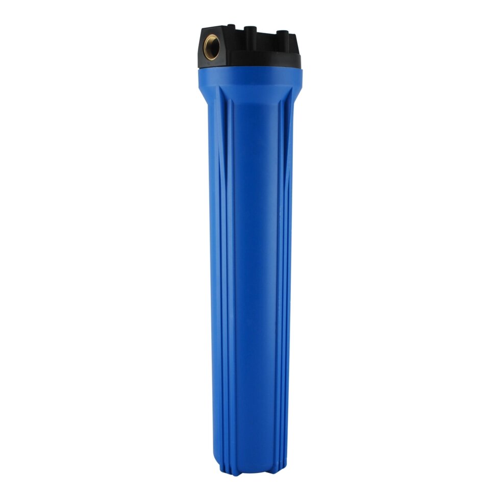 Колба 20" Slim 3/4" синяя (в комплекте ключ) ##от компании## Интернет магазин RAIFIL UKRAINE - ##фото## 1