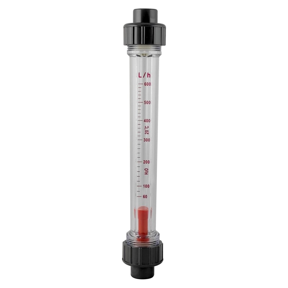 Ротаметр LZS-15 60-600 L/H (1/2" клеевое соединение) длинный ##от компании## Интернет магазин RAIFIL UKRAINE - ##фото## 1