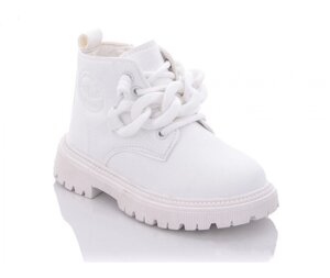 Демісезонні черевики для дівчаток Канарейка F2393-6/29 Білі 29 розмір
