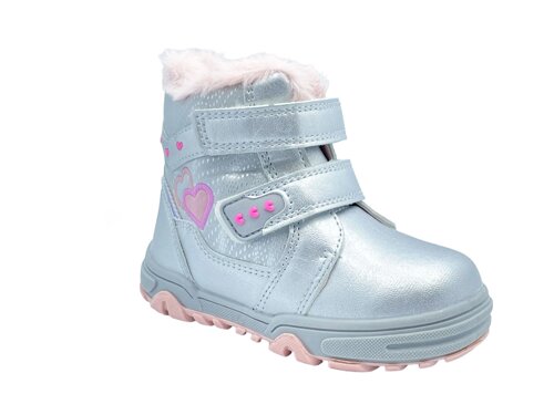 Зимові черевики для дівчаток APAWWA GD46464S/26 Сірі 26 розмір