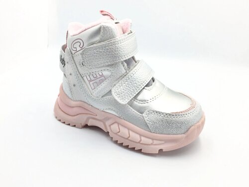 Зимові черевики для дівчаток Clibee H297/24 Сріблясті 24 розмір