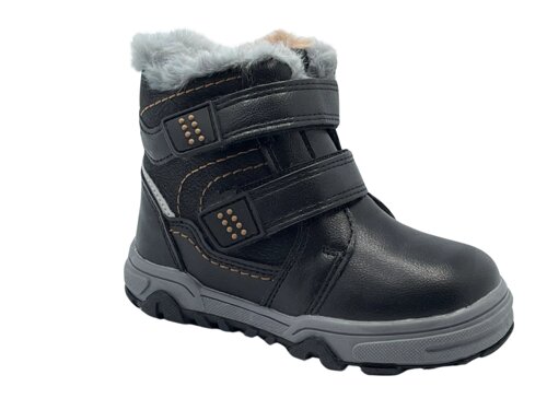 Зимові черевики для хлопчиків APAWWA GD5122/21 Чорні 21 розмір