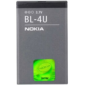 Акумулятор BL-4U для Nokia 300 Asha, Li-ion, 3,7 В, 1000 мАч