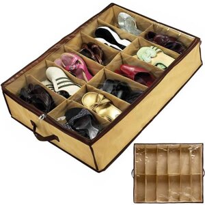 Коробка-органайзер для взуття 12 пар чохол