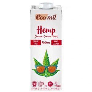 Натуральний конопляний напій для вегетаріанців Ecomil