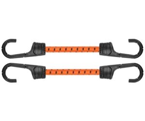 Гумовий шнур з гачками, 2 х 60см, PVC bungee CORD HOOK, BCH2-08060OR-B