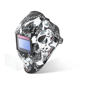 Зварювальна маска - чорний череп - Advanced Stamos Welding Group EX10021132 маски зварювання