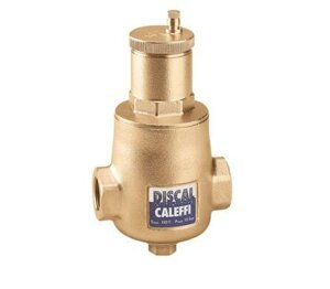 Деаератор discal ø1 1/2" вв 0110°C 10 бар caleffi 551008