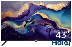 Телевізор 43 дюйми Haier H43K801FG (Smart TV 60Hz WI-FI Bluetooth)