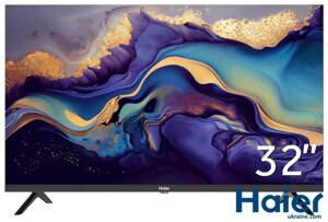 Телевізор 32 дюйми Haier H32K801G (Smart TV 60Hz WI-FI Bluetooth)