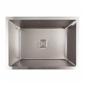 Мийка кухонна Platinum Handmade HSB 580х430х230 (сталь, під стільницю)