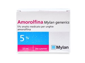 Аморолфин лак для нігтів Amorolfina Mylan - Лоцерил