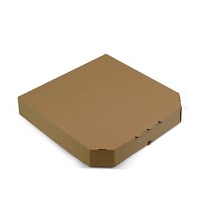 Коробка для піци Крафт 40x40x4 см 50шт (8065)