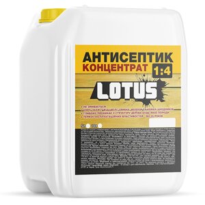 Антисептик для захисту деревини Skyline концентрат 1:4 Lotus 10л D4-2025