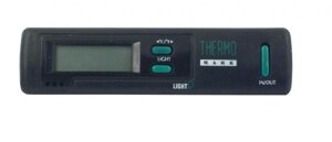 Термометр автомобільний CarCommerce внутрішній та зовнішній з підсвіткою на батарейках ААА 1,5 V 42419